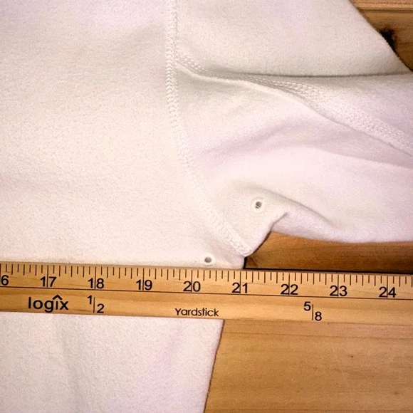 Polo Ralph Lauren Jacket Mens Small White Lightweight Hooded Full Zip Jacket